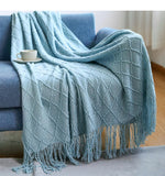 Plaid frange