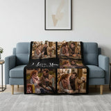 Couverture Polaire Personnalisée Photo