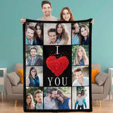 plaid photo personnalisée