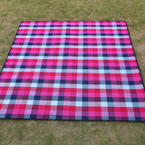 plaid camping