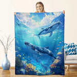 Plaid baleine