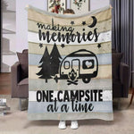 plaid camping car