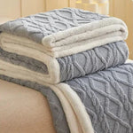plaid gris et blanc
