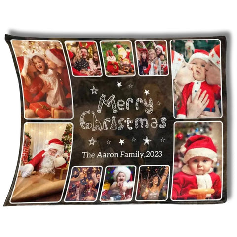 plaid noël personnalisé