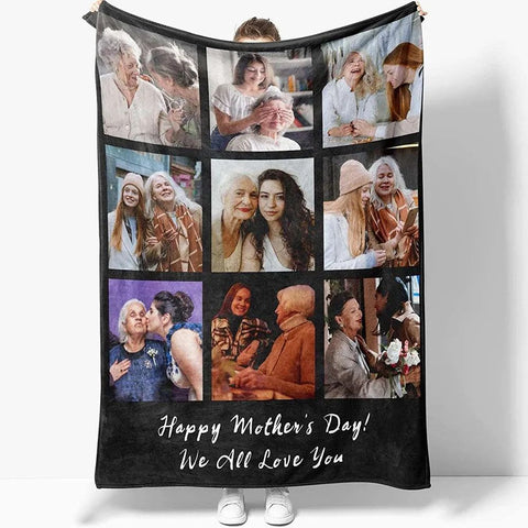 Plaid personnalisé famille