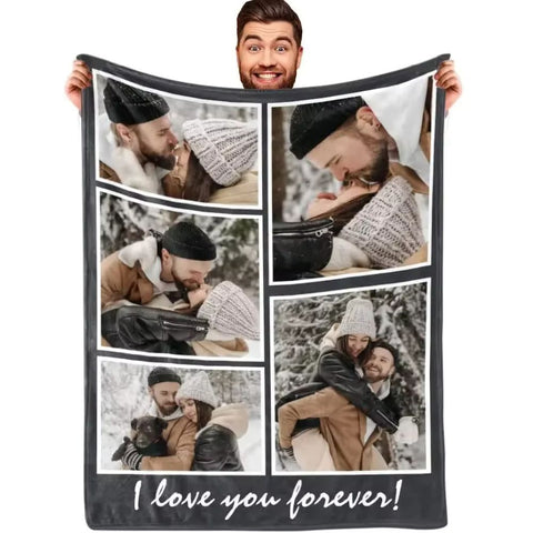 Plaid texte personnalisé