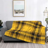 Plaid voiture écossais