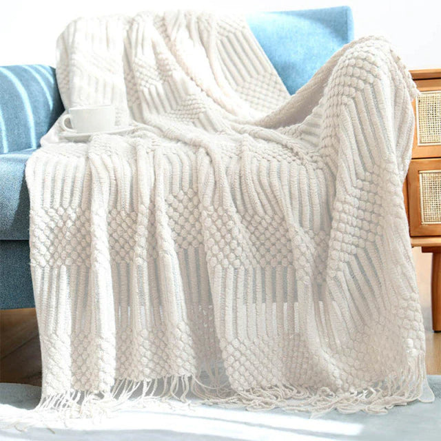 Grand plaid scandinave