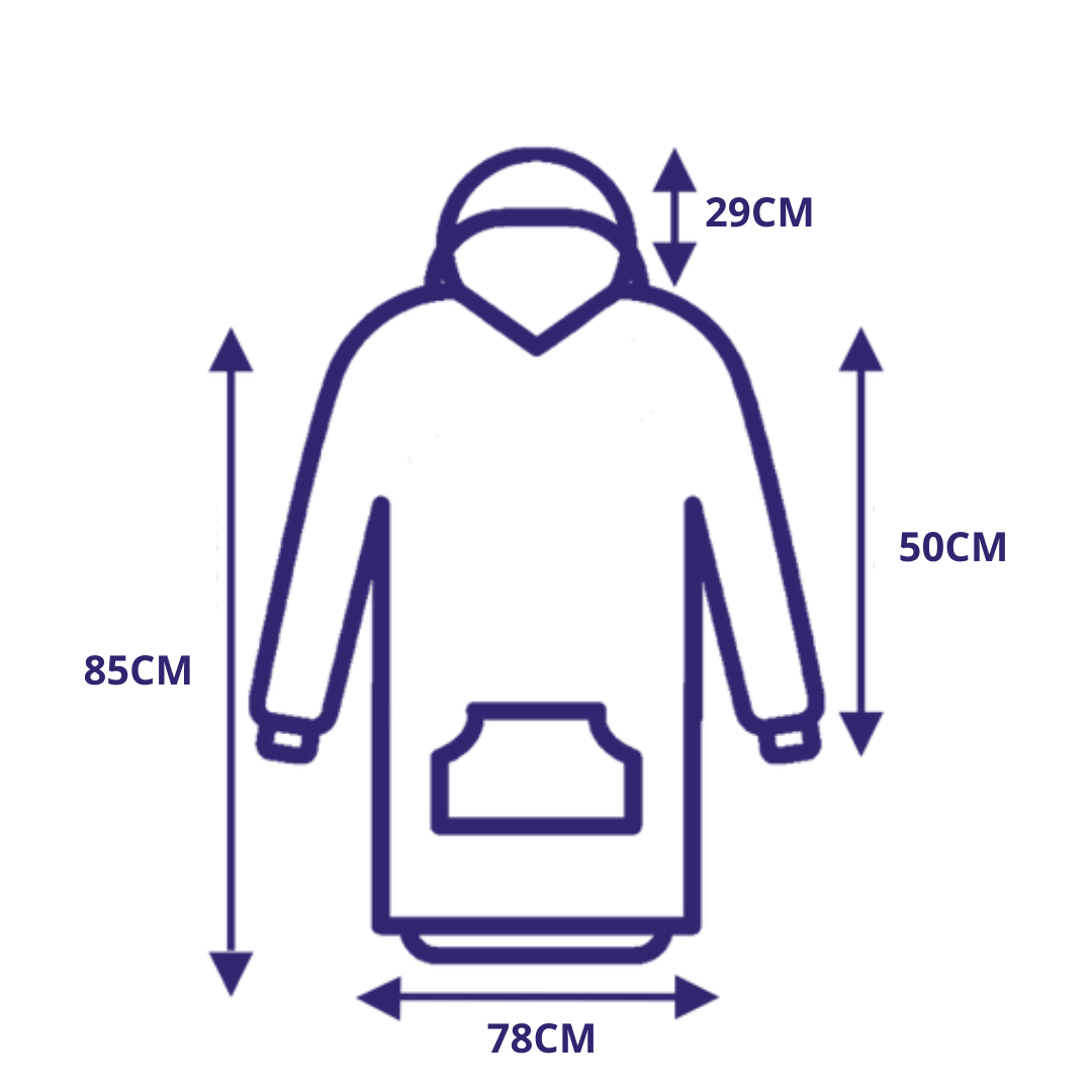 Karierter Pullover mit Kapuze