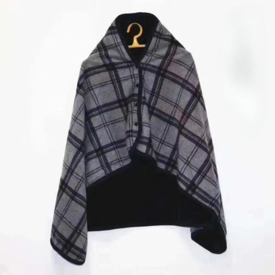 Plaid cape polaire ivoire