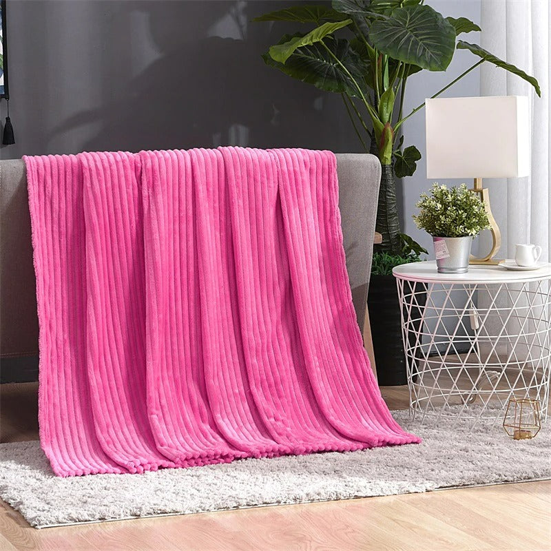 Plaid cocooning canapé