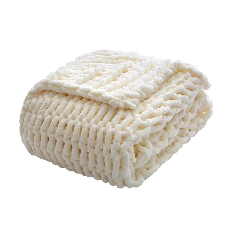 Plaid écru doux
